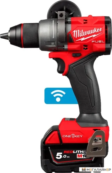 Дрель-шуруповерт Milwaukee M18 FUEL M18ONEDD3-502X 4933492802 (с 2-мя АКБ 5 Ач, кейс) купить в Минске с доставкой