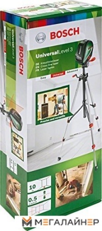 Купить Лазерный нивелир Bosch UniversalLevel 3 Set в Минске с доставкой