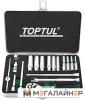 Набор торцевых головок Toptul GCAD1822 18 предметов купить в Минске с доставкой