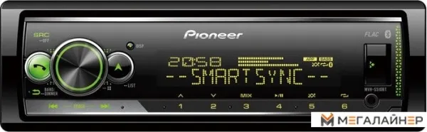 USB-магнитола Pioneer MVH-S510BT