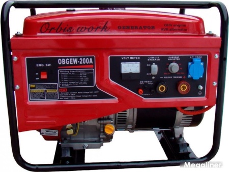 Купить Бензиновый генератор Orbiswork OBEGW-200A в Минске с доставкой по РБ