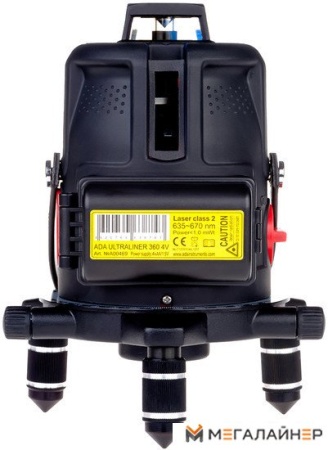 Купить Лазерный нивелир ADA Instruments ULTRALiner 360 4V Set [A00477] в Минске с доставкой