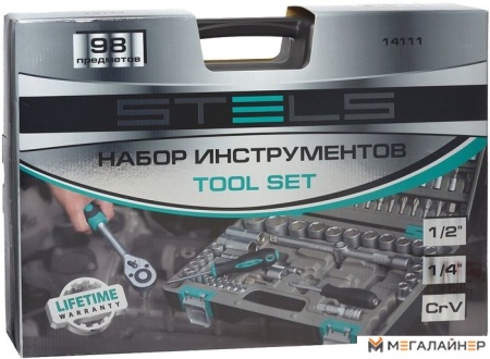 Универсальный набор инструментов Stels 14111 (98 предметов) купить в Минске с доставкой