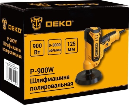 Полировальная машина Deko P-900W 084-1096 купить в Минске с доставкой