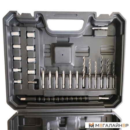 Дрель-шуруповерт Edon AD-12 1002010341 (с 2-мя АКБ, кейс, набор оснастки) купить в Минске с доставкой