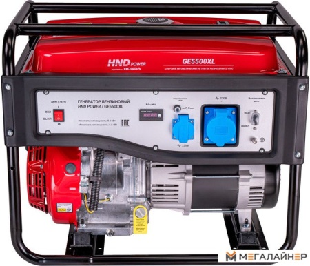 Купить Бензиновый генератор HND GE5500XL в Минске с доставкой по РБ