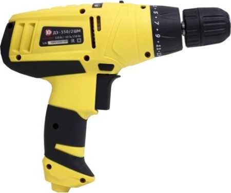 Дрель-шуруповерт Калибр Мастер ДЭ-550/2ШМ купить в Минске с доставкой
