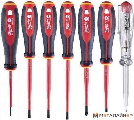 Набор отверток Milwaukee 4932478739 (7 предметов) купить в Минске с доставкой