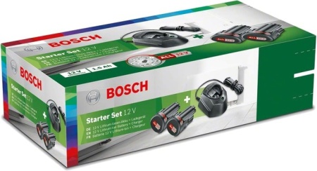 Аккумулятор с зарядным устройством Bosch 1600A01L3E (12В/1.5 Ah + 12В) купить в Минске с доставкой