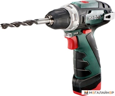 Дрель-шуруповерт Metabo PowerMaxx BS 600984000 (с 2-мя АКБ) купить в Минске с доставкой