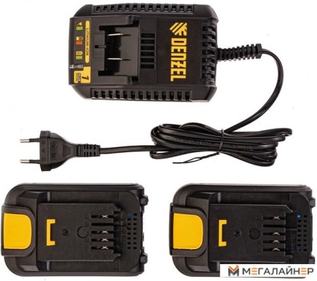 Дрель-шуруповерт Denzel CDL-IB-14-02 (с 2-мя АКБ, кейс) купить в Минске с доставкой