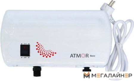 Проточный электрический водонагреватель-душ Atmor Basic 3,5 кВт душ купить в Минске с доставкой
