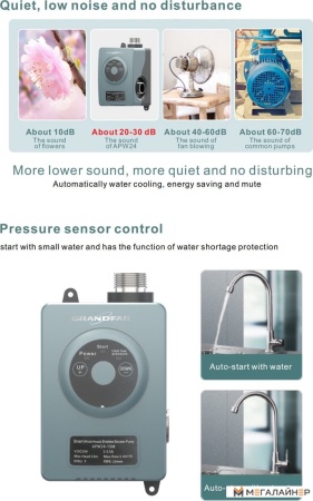 Насос повышения давления APW24-15M GRANDFAR купить в Минске с доставкой