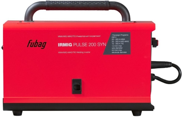 Сварочный инвертор Fubag Irmig Pulse 200 SYN 41385