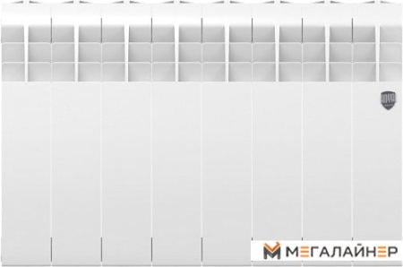 Биметаллический радиатор Royal Thermo BiLiner 350 Bianco Traffico (8 секций)