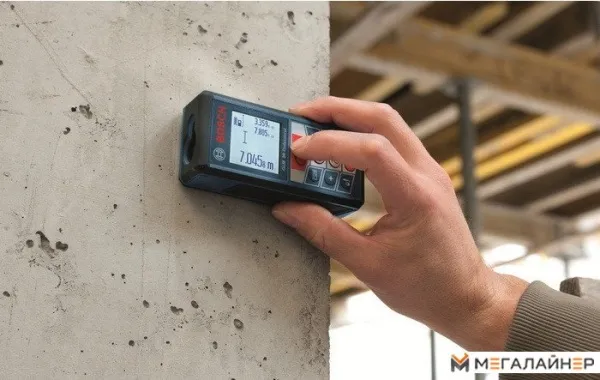 Купить Лазерный дальномер Bosch GLM 80 + BS 150 Professional [06159940A1] в Минске с доставкой