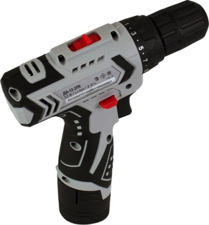 Дрель-шуруповерт Ресанта ДА-12-2ЛК (с 2-мя АКБ, кейс) купить в Минске с доставкой