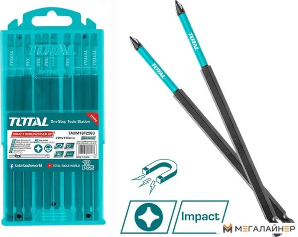 Набор бит Total TACIM16PH183 купить в Минске с доставкой