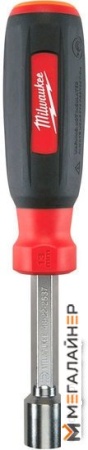 Торцевая отвертка для гаек Milwaukee Hollowcore Hex 12 мм 48-22-2537 купить в Минске с доставкой