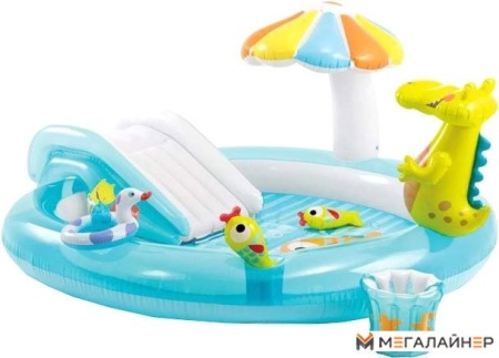 Надувной бассейн Intex Малыш Аллигатор 57165 (201x170)