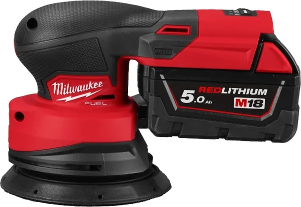 Эксцентриковая шлифмашина Milwaukee M18 FROS125 4933498254 (с 2-мя АКБ, кейс)