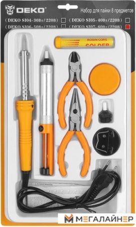 Стержневой паяльник Deko SI07 SET 8 купить в Минске с доставкой