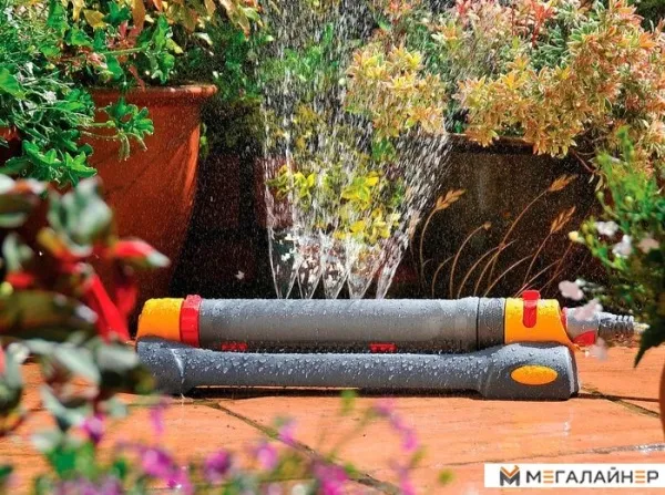 Hozelock Прямоугольный спринклерный ороситель Pro 2986 купить в Минске с доставкой