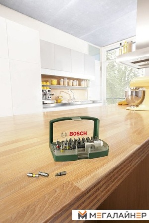 Набор бит Bosch 2607017063 32 предмета купить в Минске с доставкой