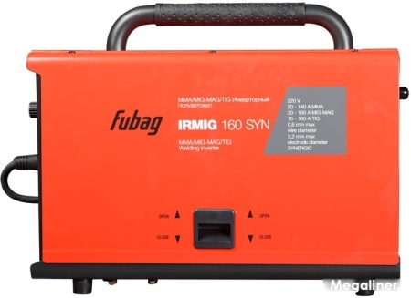 Сварочный инвертор Fubag IRMIG 160 SYN (с горелкой FB 150 3 м)