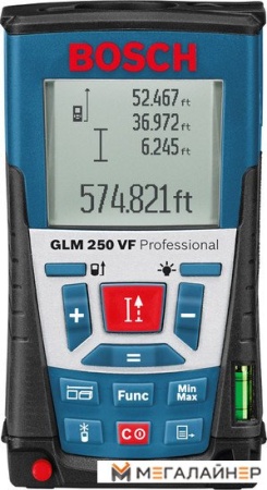 Купить Лазерный дальномер Bosch GLM 250 VF Professional (0601072100) в Минске с доставкой