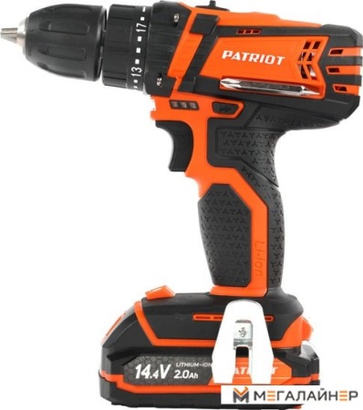 Дрель-шуруповерт Patriot BR 141ES 180201141 (с 1-ми АКБ, кейс) купить в Минске с доставкой