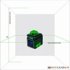Купить Лазерный нивелир ADA Instruments Cube 360 Green Professional Edition А00535 в Минске с доставкой