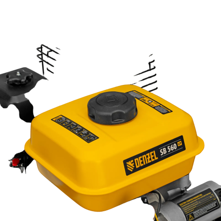 Бензиновая снегоуборочная машина SB 560 LP, 212cc, эл.старт, фара// Denzel купить в Минске с доставкой