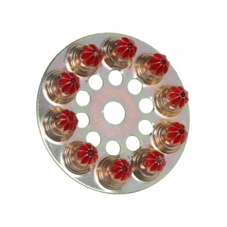 Патрон GNG S 42 Disk Red 6.3 х10 красный в диске (100шт.)