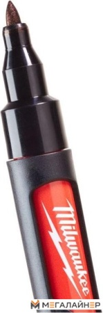 Купить Маркер Milwaukee Inkzall Fine Point Marker with Stylus 48223101 (черный) в Минске с доставкой
