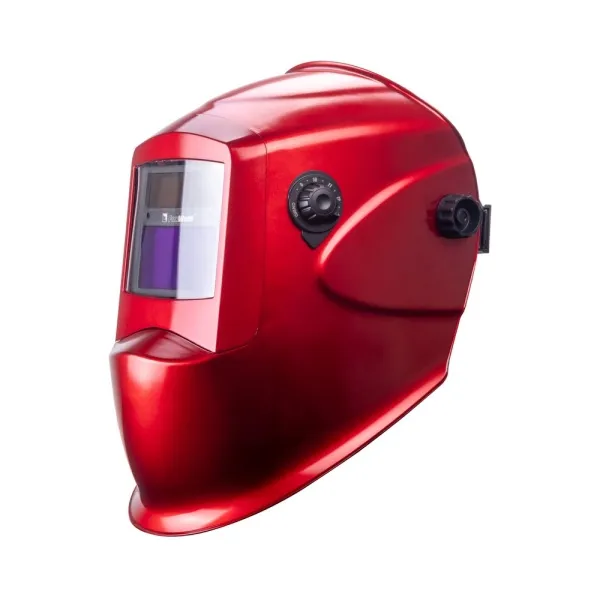 Маска сварщика FoxWeld КОРУНД-2 красная (ф-р 7100V), без коробки