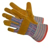 Перчатки спилковые комб.тканью RDZ от мин. рисвов. р.10 GARUDA RDZ-1