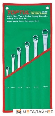 Набор ключей Toptul GAAA0610 6 предметов купить в Минске с доставкой