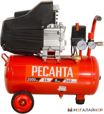 Компрессор Ресанта КП-24/260М 74/7/3