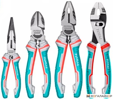 Набор пассатижей Total THT2K0458 (4 предмета) купить в Минске с доставкой