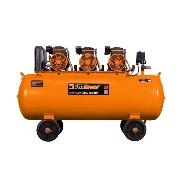 Компрессор безмасляный FoxWeld AERO 750/150F