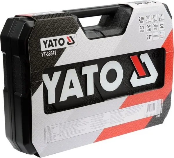 Универсальный набор инструментов Yato YT-38841 (216 предметов) купить в Минске с доставкой