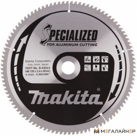 Пильный диск Makita B-43913 купить в Минске с доставкой