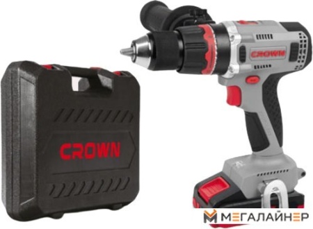 Дрель-шуруповерт Crown CT21090HMX-4 BMC (с 2-мя АКБ 4Ah, кейс) купить в Минске с доставкой