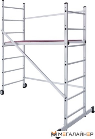 Лестница-помост Новая высота NV 1411 (2x7 ступеней) купить в Минске с доставкой