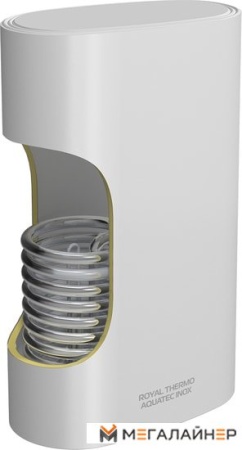 Бойлер косвенного нагрева с ТЭНом Royal Thermo Aquatec Inox-F RTWX-F 80 купить в Минске с доставкой