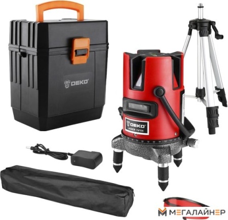 Купить Лазерный нивелир Deko DKLL02RB Set4 065-0273 в Минске с доставкой