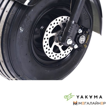 Электроскутер Yakama АР-Н009-2 (черный)