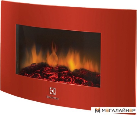 Электрокамин Electrolux EFP/W-1200URLS (красный)