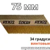 Гвоздь по дереву Toua D34 3,05х75 мм Scr EG (2000 шт)